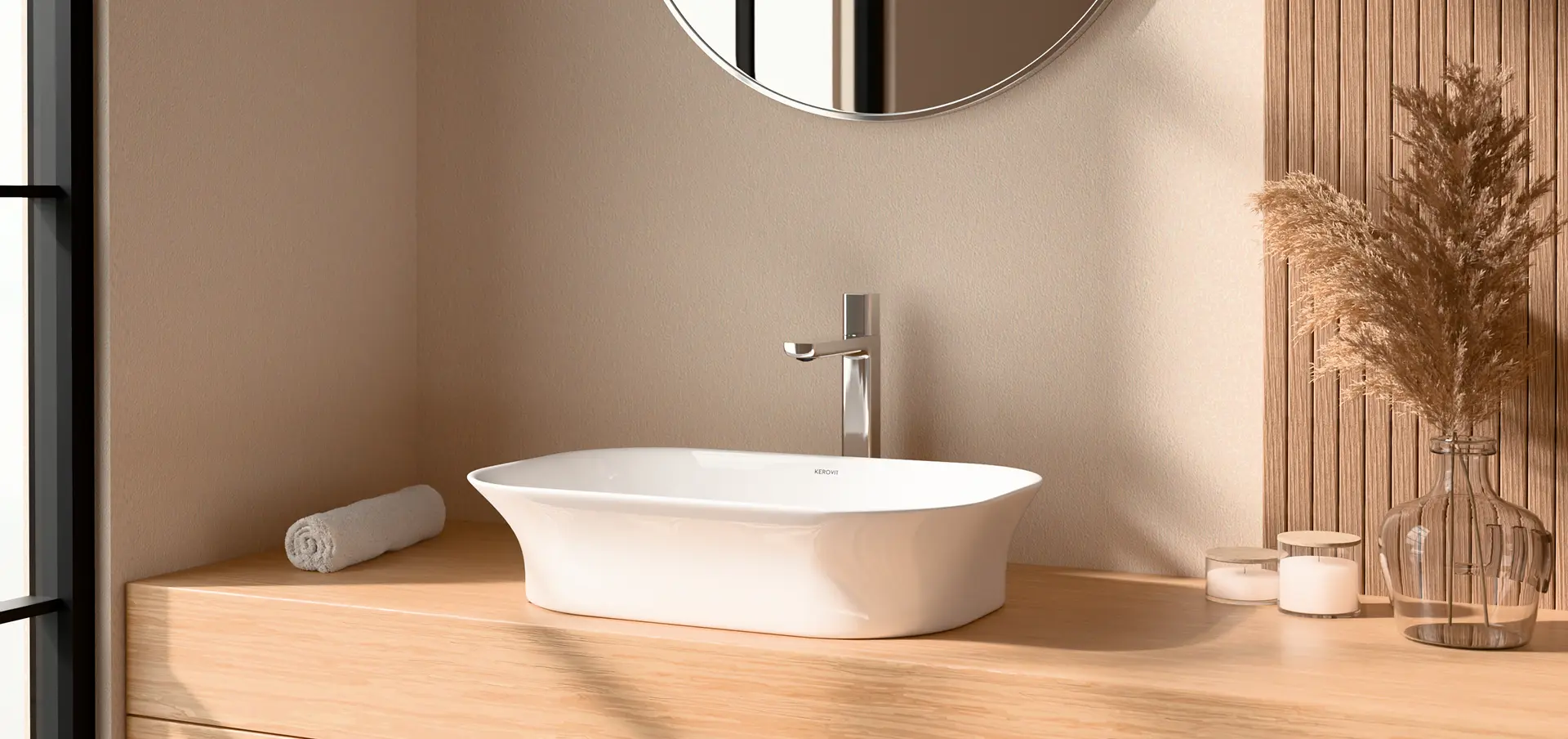 Lirael Wash Basin Collection – Luxury Sanitaryware by Kerovit